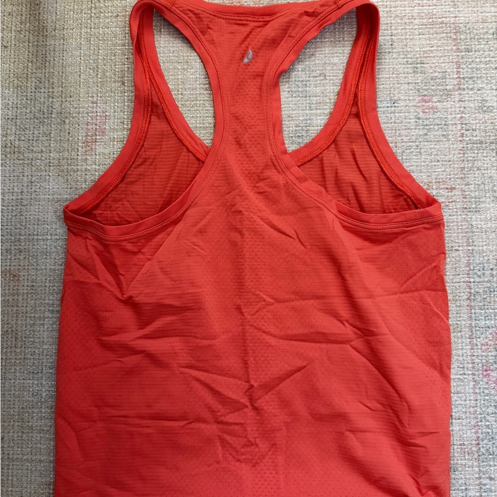 lululemon athletica Red Tank Top